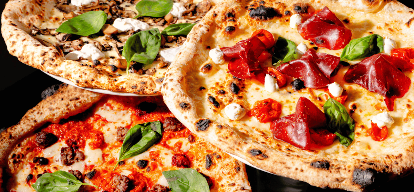 Three Rudy’s pizzas specials